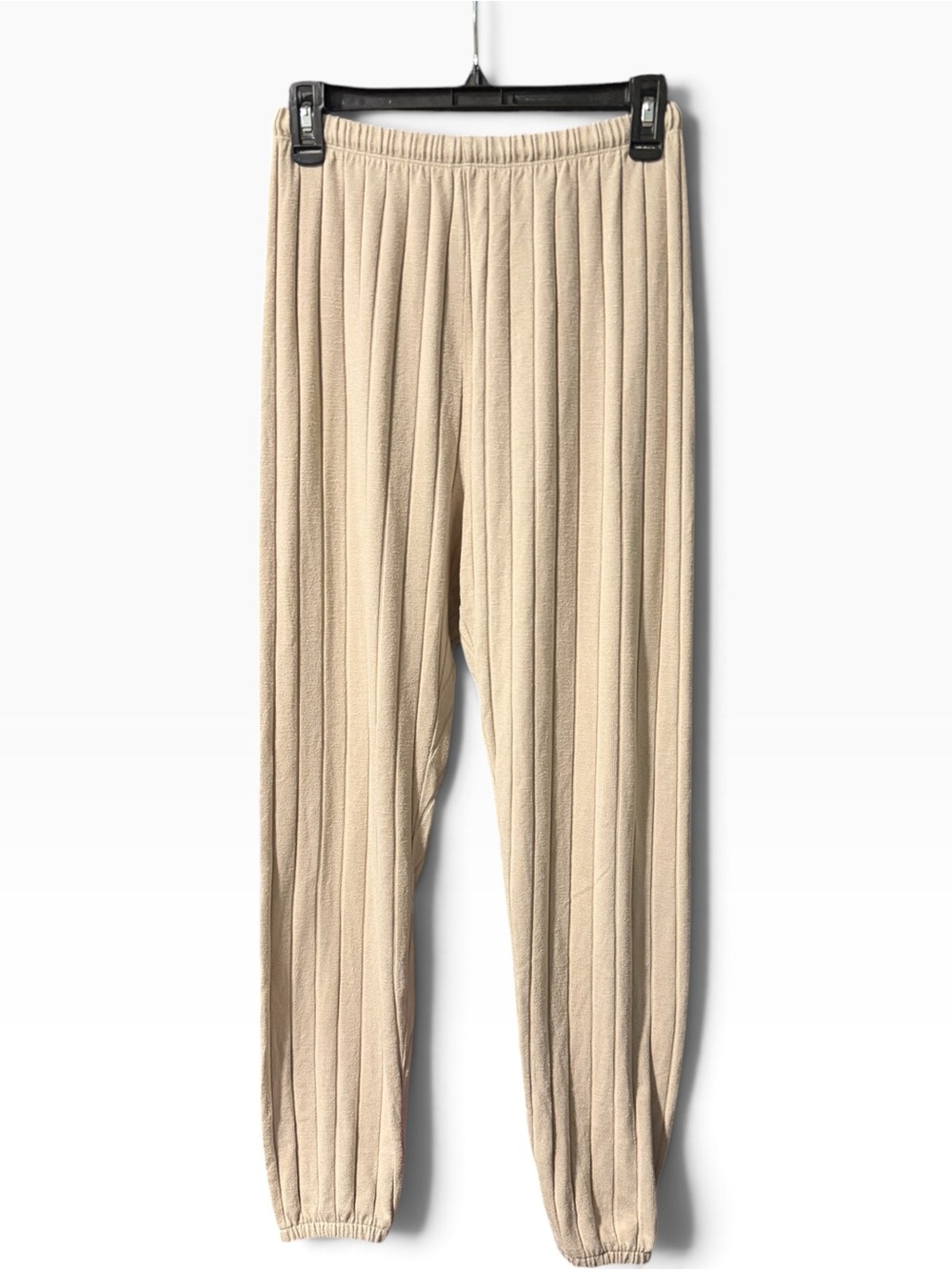 Offline by Aerie Ribbed Knit Lounge Pants Tan Size XS